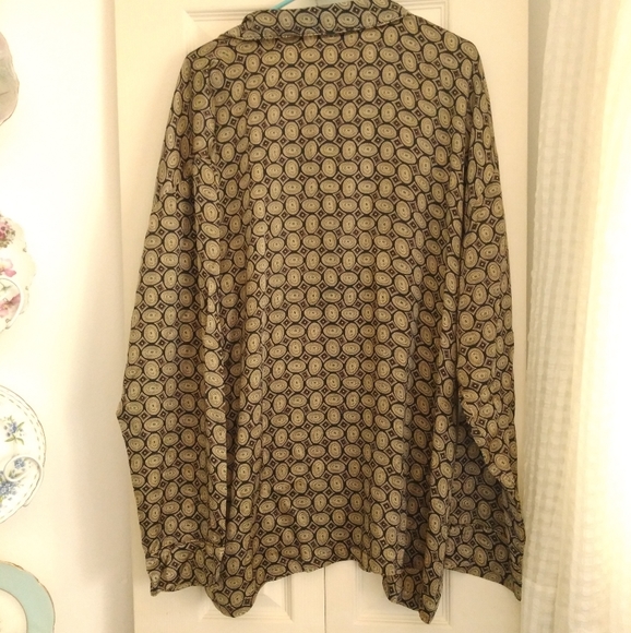 Dance Silk Men's PJ Top - Picture 2 of 4